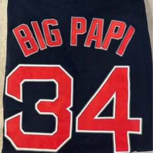 Majestic brand, Ortiz “Big Papi” tshirt.